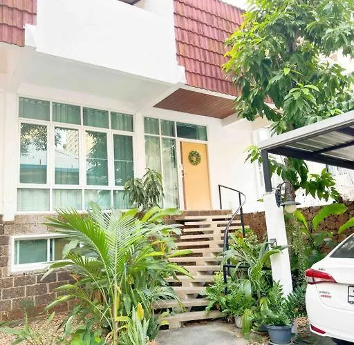 5brhouse Centre Silom 3min To Bts Saint Louis Villa *